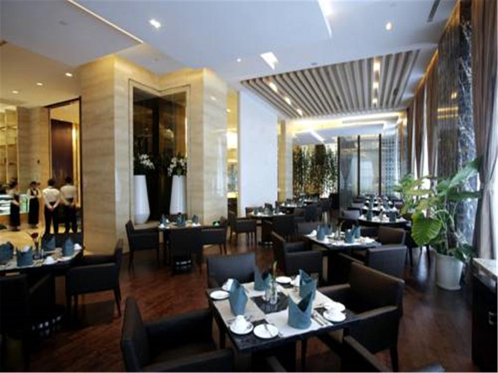 Shanghai Yuehua Hotel Restoran gambar